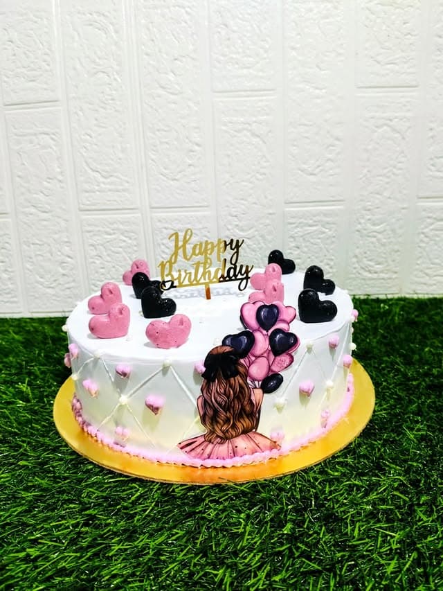 Barbie Birthday Cake view 3