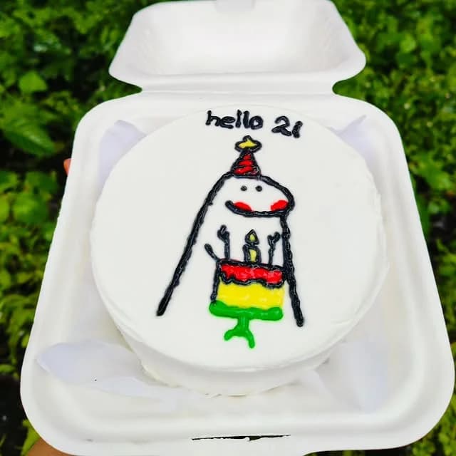 Bento Rainbow Cake — bento cake in Goa by Sweet Bites