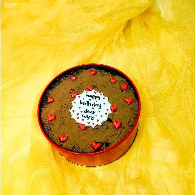 Birthday Tin Cake view 2