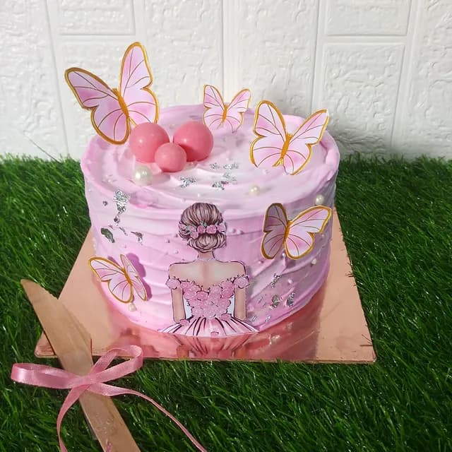 Butterfly Cake view 2