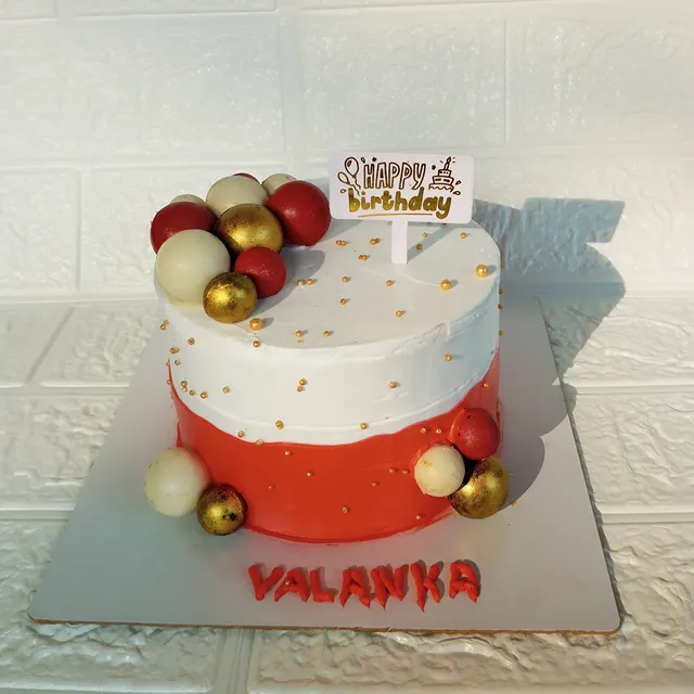 Chocolate sphere cake Goa — round chocolate celebration cake by Sweet Bites