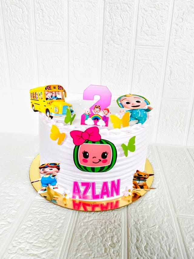 Cocomelon Kids Cake view 2