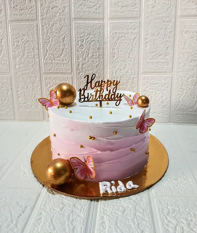 Golden Sphere Cake — sphere cake in Goa by Sweet Bites