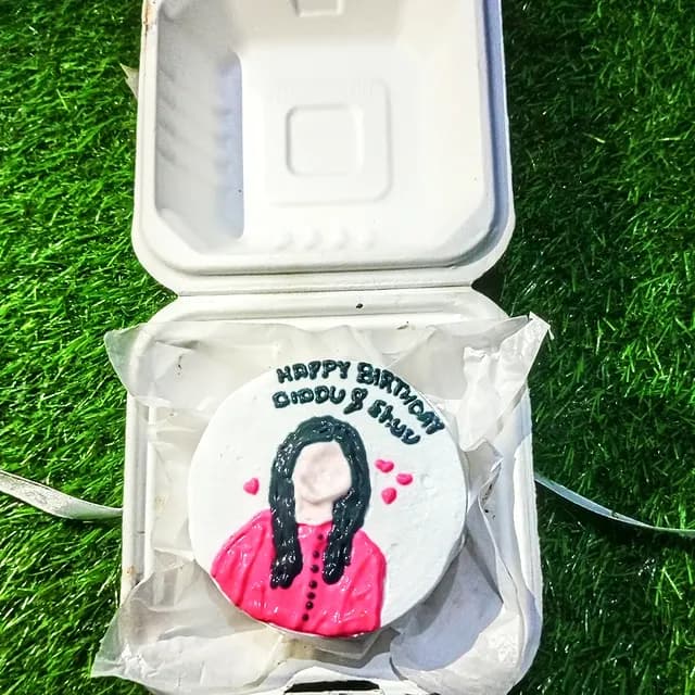 Photo cake Goa — edible image print celebration cake by Sweet Bites Muskan