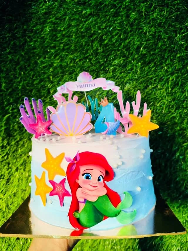 Mermaid Cake view 2