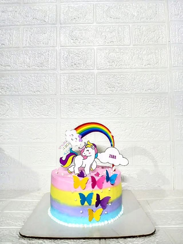 Rainbow Cake — custom cake in Goa by Sweet Bites