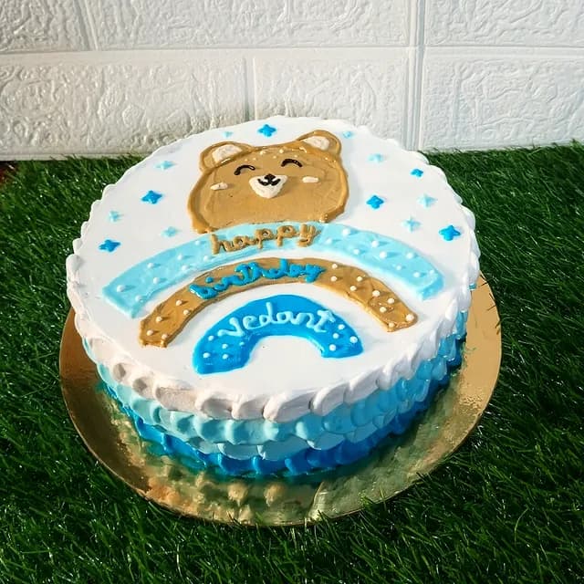 Teddybear Birthday Cake view 2