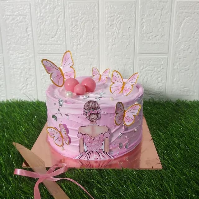 Butterfly Cake — custom cake by Sweet Bites Goa