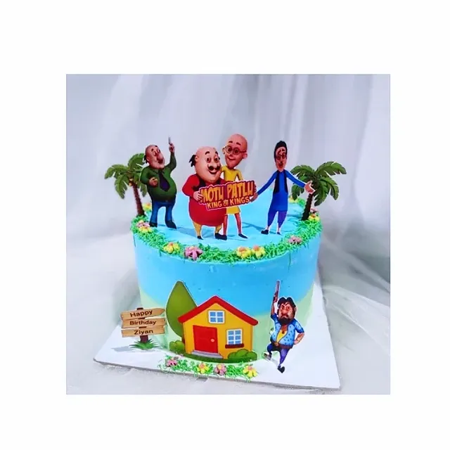 Motu Patlu Birthday Cake — birthday cake in Goa by Sweet Bites