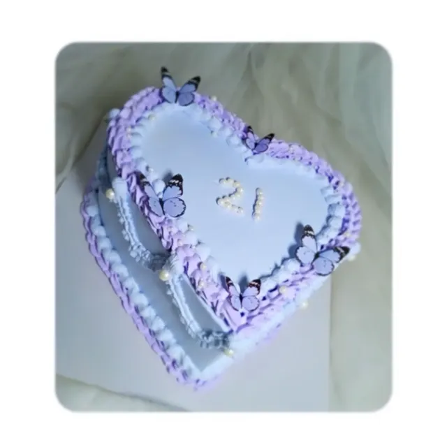 Purple Butterfly Cake — custom cake in Goa by Sweet Bites