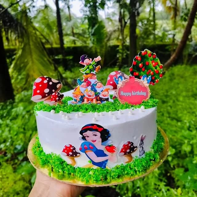 Snow White Cake — custom cake by Sweet Bites Goa