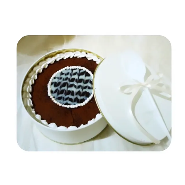 Soft Chocolate Syrup Tin Cake — tin cake in Goa by Sweet Bites