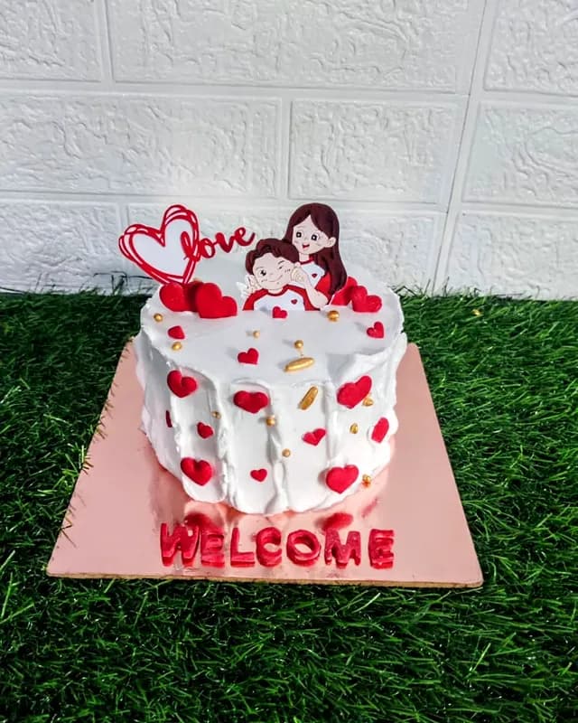 Welcome Cake — custom cake by Sweet Bites Goa